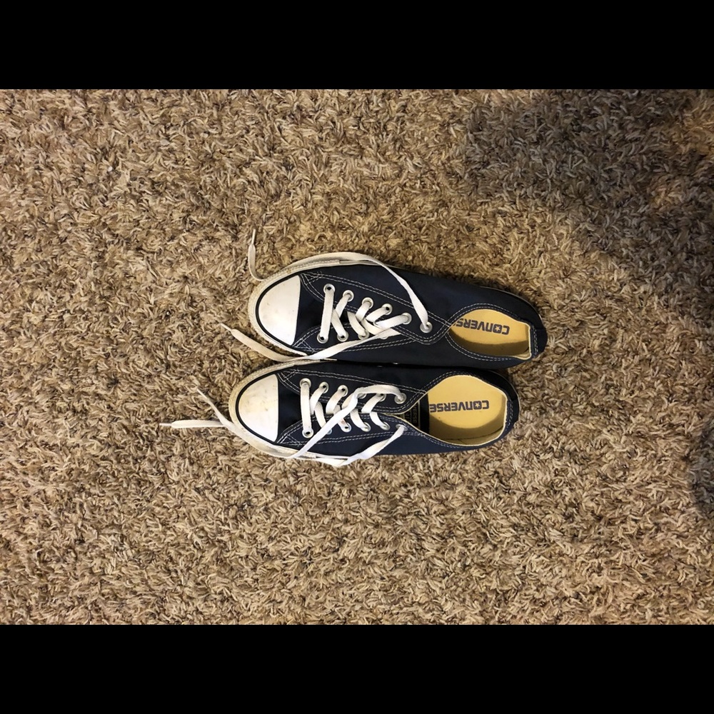 Navy Converse